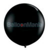 Balon latex negru 75 cm G220.14