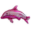 Balon folie Delfin roz 60 cm
