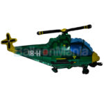 Balon folie Elicopter verde 60 cm 901667/G
