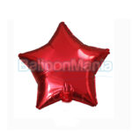Balon folie Stea Rosie 45 cm 301500.C
