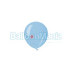 Balon latex metalizat albastru deschis 13 cm AM50.35