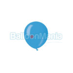 Balon latex metalizat albastru 13 cm AM50.36