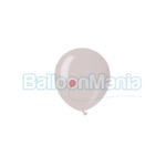 Balon latex metalizat argintiu 13 cm AM50.38