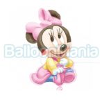 Balon folie Minnie Baby 84X51 cm 23090
