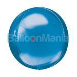 Balon folie Orbz albastru 38 x 40 cm 2820499