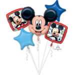 Buchet 5 baloane folie Mickey Mouse 36226-HE