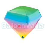 Balon Folie Diamant Ombre 4D, 48cm 74002