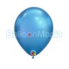 Baloane latex Chrome Albastru 58272.05