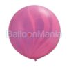 Balon latex, superagata roz- violet , 75 cm 63758