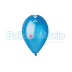Balon latex metalizat albastru inchis, 30 cm GM110.36