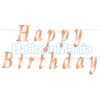 Ghirlanda Happy Birthday Roz Gold PF-GRGMD