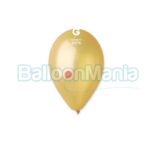 Balon latex metalizat auriu Dorato, 30 cm GM110.74