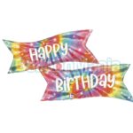 Balon folie Happy Birthday Baner, 92×54 cm 25120