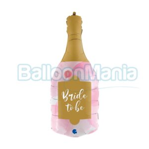 Balon folie Sticla Bride to Be , 31x80 cm 72041