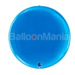 Balon folie Glob albastru, 29 cm 7411100