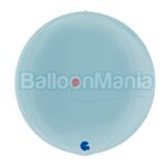 Balon folie Glob albastru deschis, 38 cm 74121