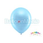 Balon latex metalizat albastru, 30 cm RB30M-001-10