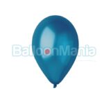 Balon latex metalizat albastru, 30 cm GM110.54