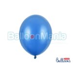 Balon latex metalizat albastru, 30 cm SB14M-001-10