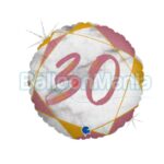 Balon folie 30 roz gold, 45 cm 78071